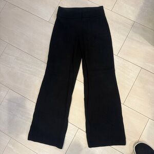 Women’s Black Express Wide Leg Highwaist Colonist Trousers - Size Small